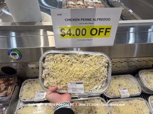 CHICKEN PENNE ALFREDO