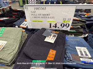 GAP PULL ON SHORT+MENS SIZES S-XXL