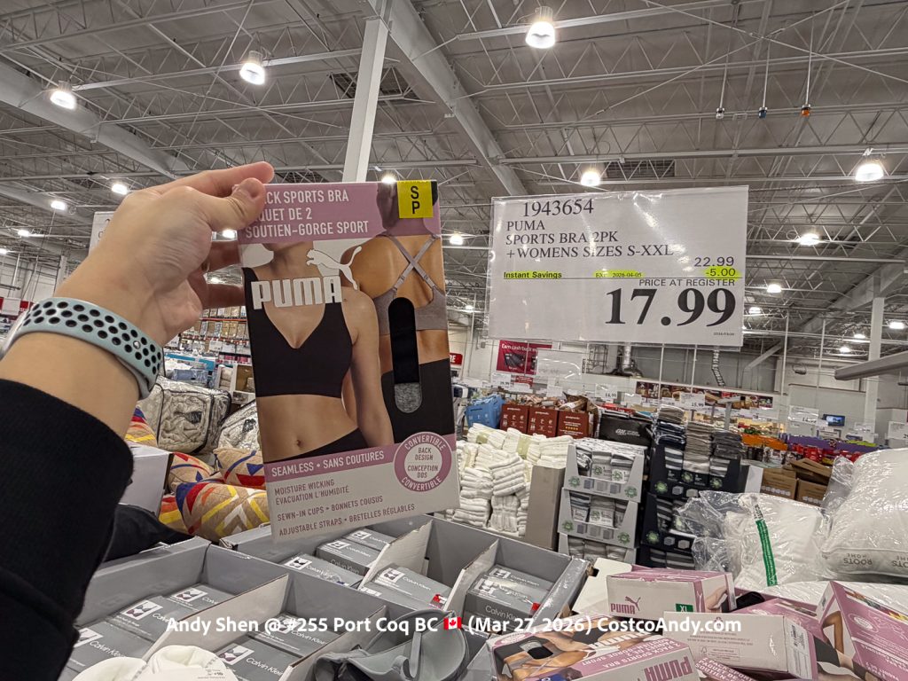 PUMA SPORTS BRA 2PK + WOMENS SIZES S-XXL