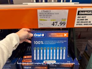 ORAL-B CROSSACTION BRUSH HEADS