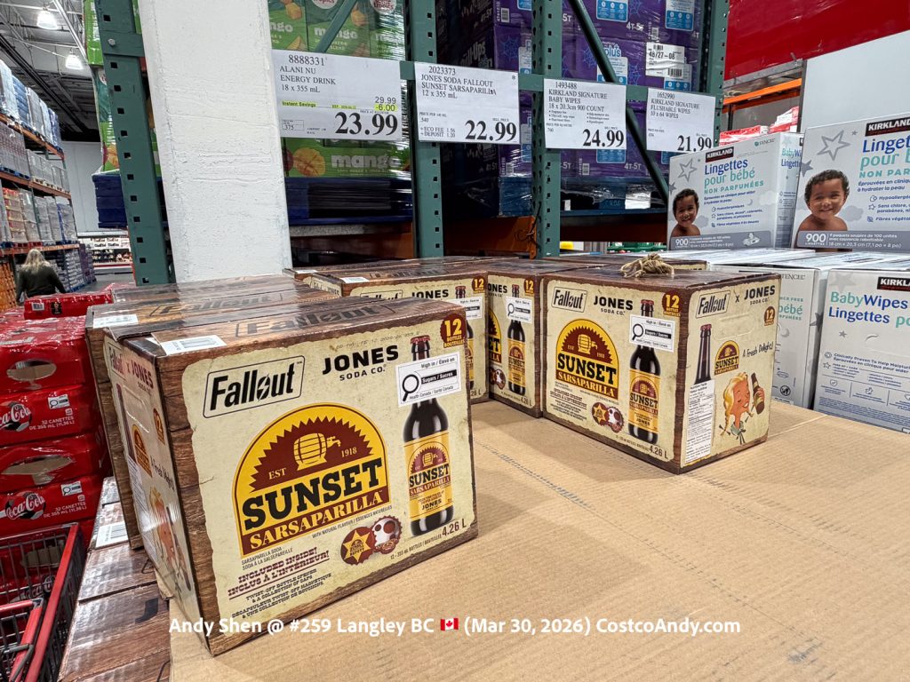 JONES SODA FALLOUT SUNSET SARSAPARILLA 12 X 355 ML