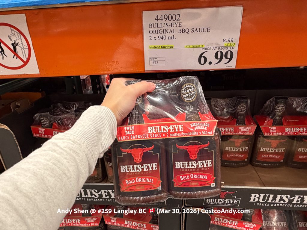 BULLS-EYE ORIGINAL BBQ SAUCE 2X960ML