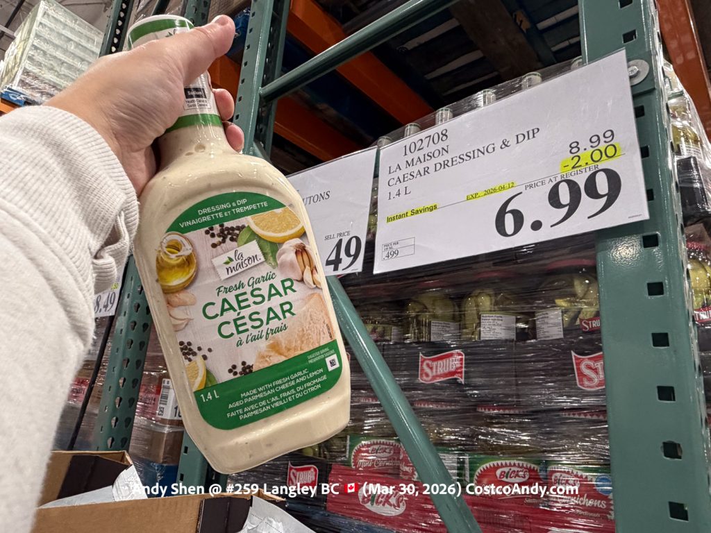 LA MAISON CAESAR DRESSING & DIP 1.4L