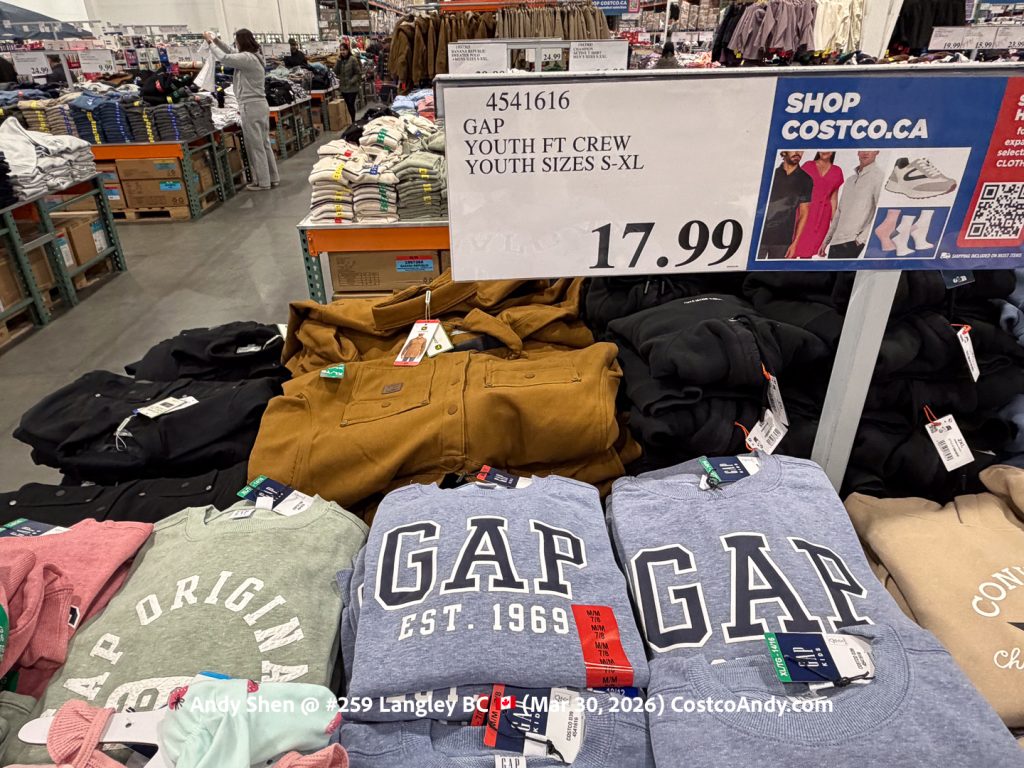 GAP YOUTH FT CREW YOUTH SIZES S-XL