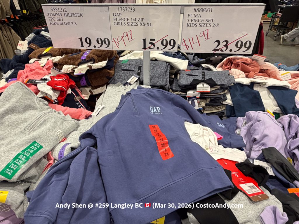 GAP FLEECE 1/4 ZIP GIRLS SIZES XS-XL