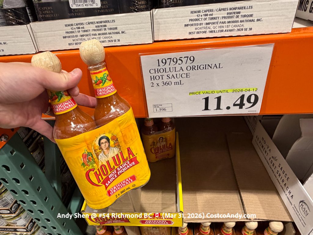 CHOLULA ORIGINAL HOT SAUCE 2 X 360 ML