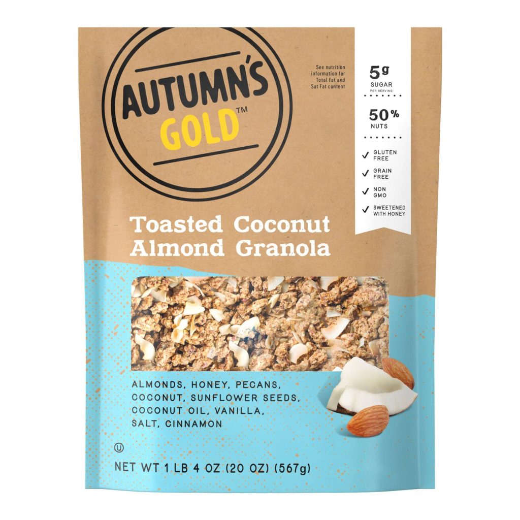 AUTUMN’S GOLD GRAIN FREE GRANOLA 20 OZ