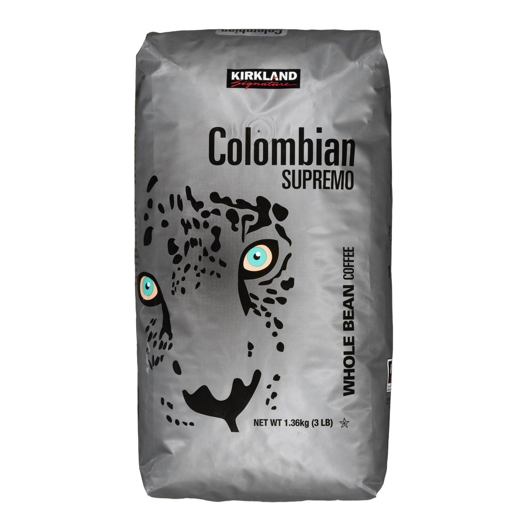 KIRKLAND SIGNATURE 100% COLOMBIAN SUPREMO 3 LBS