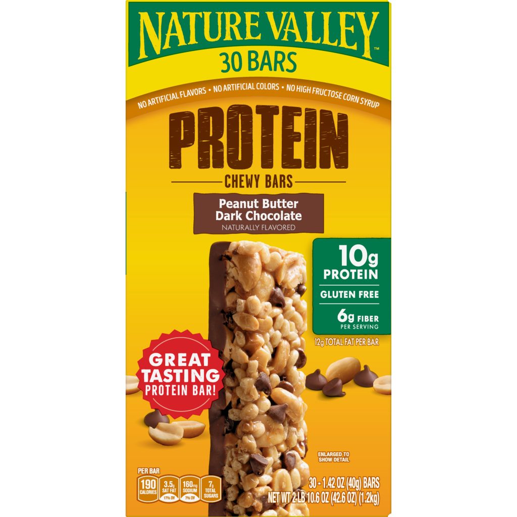 NATURE VALLEY PROTEIN CHEWY BAR 30/1.42 OZ