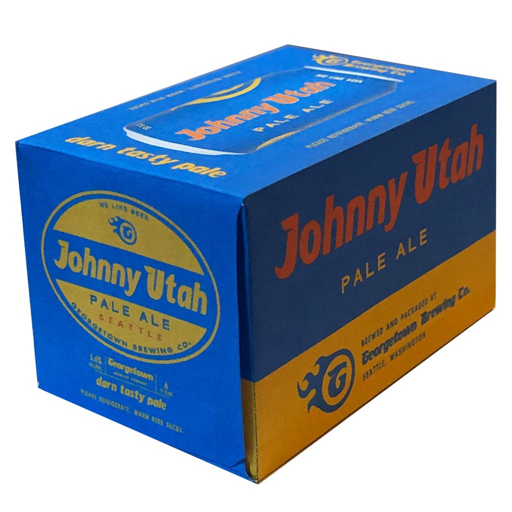 GEORGETOWN BREWING JOHNNY UTAH PALE ALE SEATTLE, WA 6/12OZ