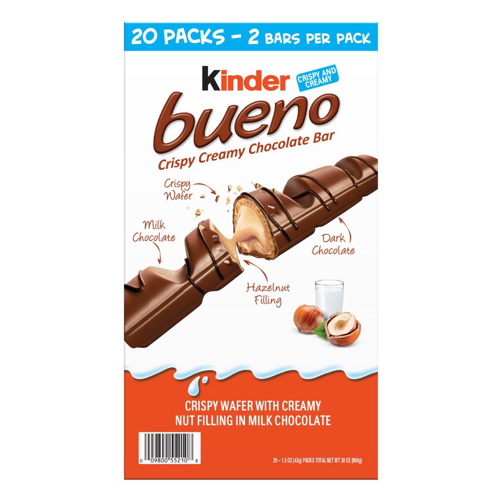 KINDER BUENO CHOCOLATE BAR 20 CT