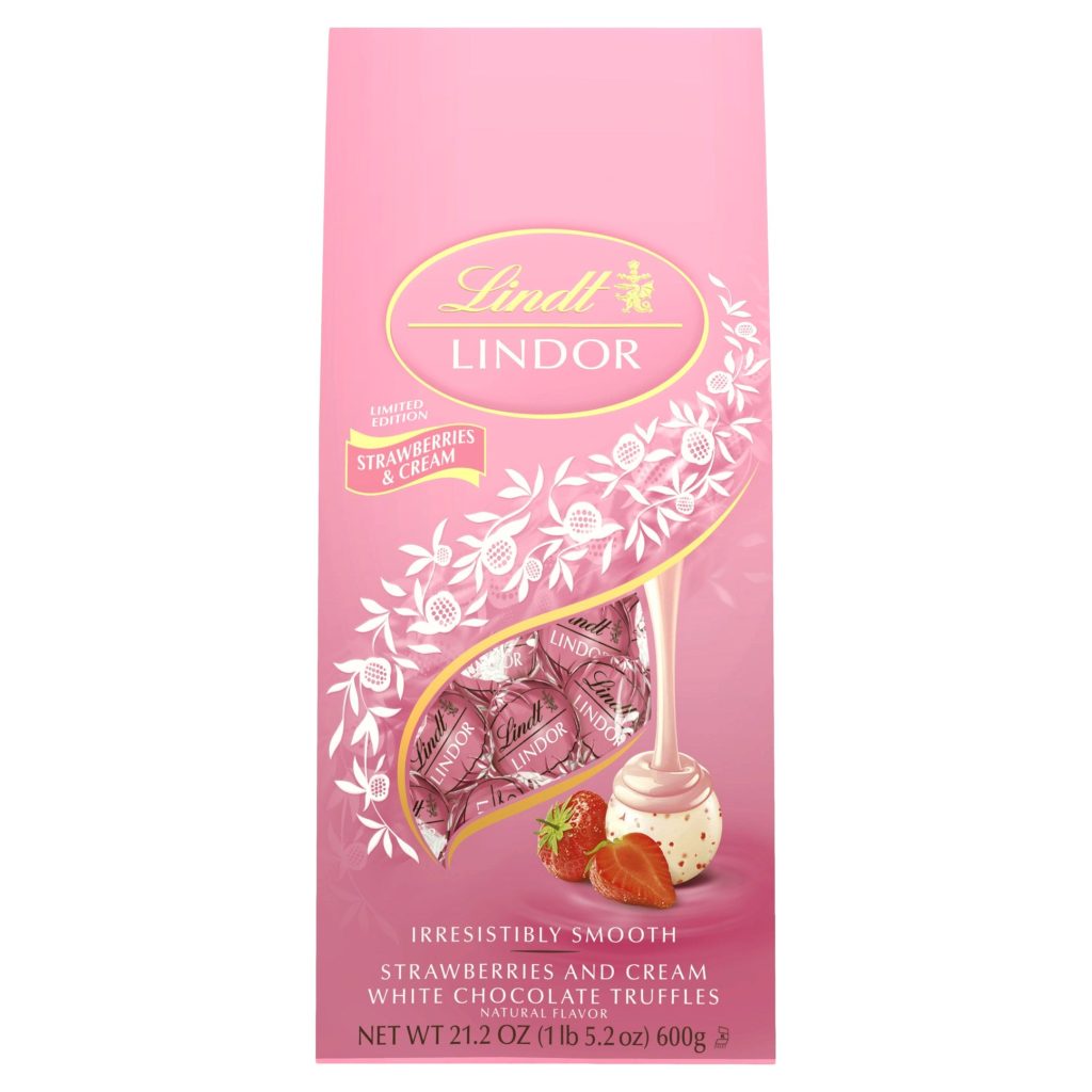 LINDOR STRAWBERRIES & CREAM 21.2 OZ