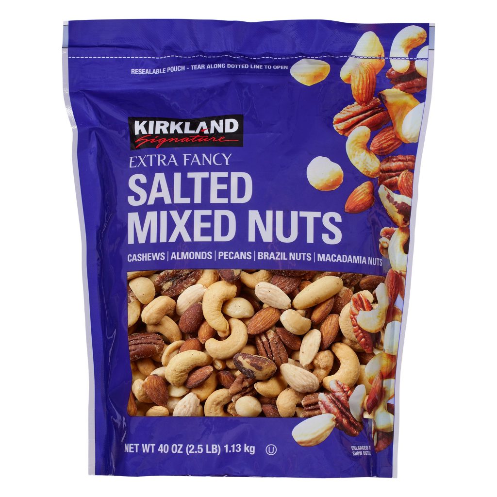 KIRKLAND SIGNATURE FANCY MIXED NUTS 40 OZ