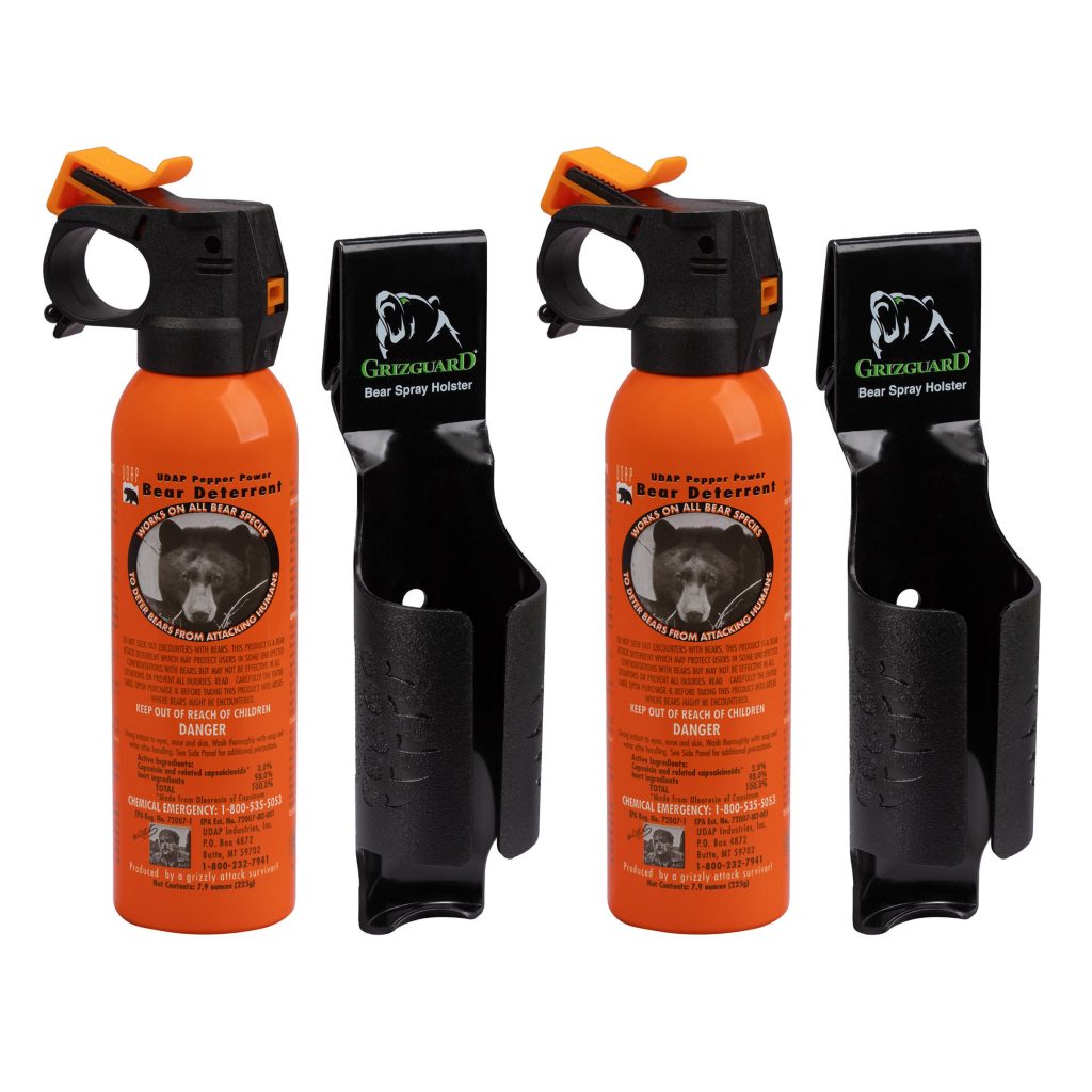 UDAP SAFETY ORANGE BEAR SPRAY 2 PACK