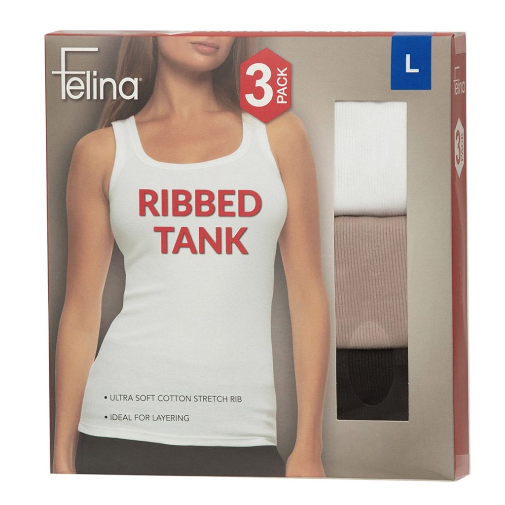 FELINA + WOMEN’S RIBBED TANK 3PK – Costco Andy