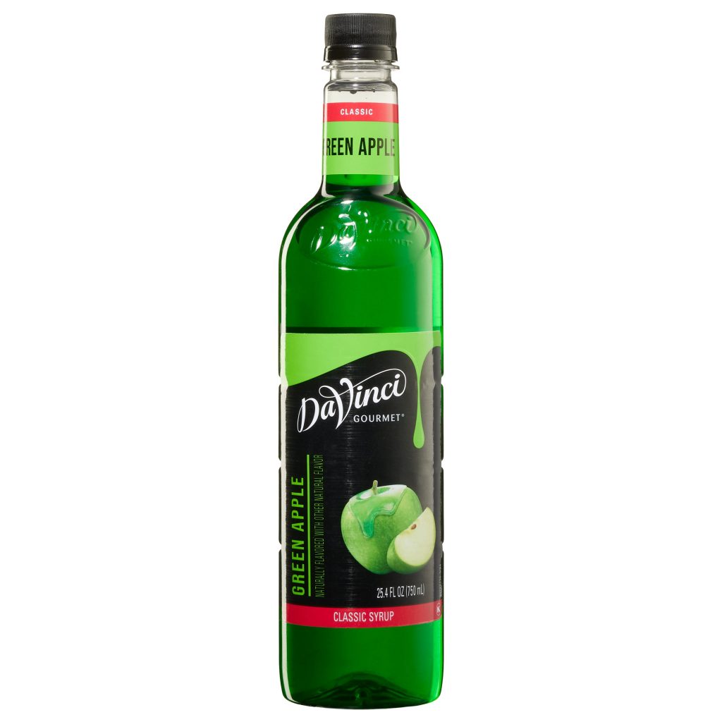 DAVINCI GOURMET GREEN APPLE SYRUP 25.4 FL OZ