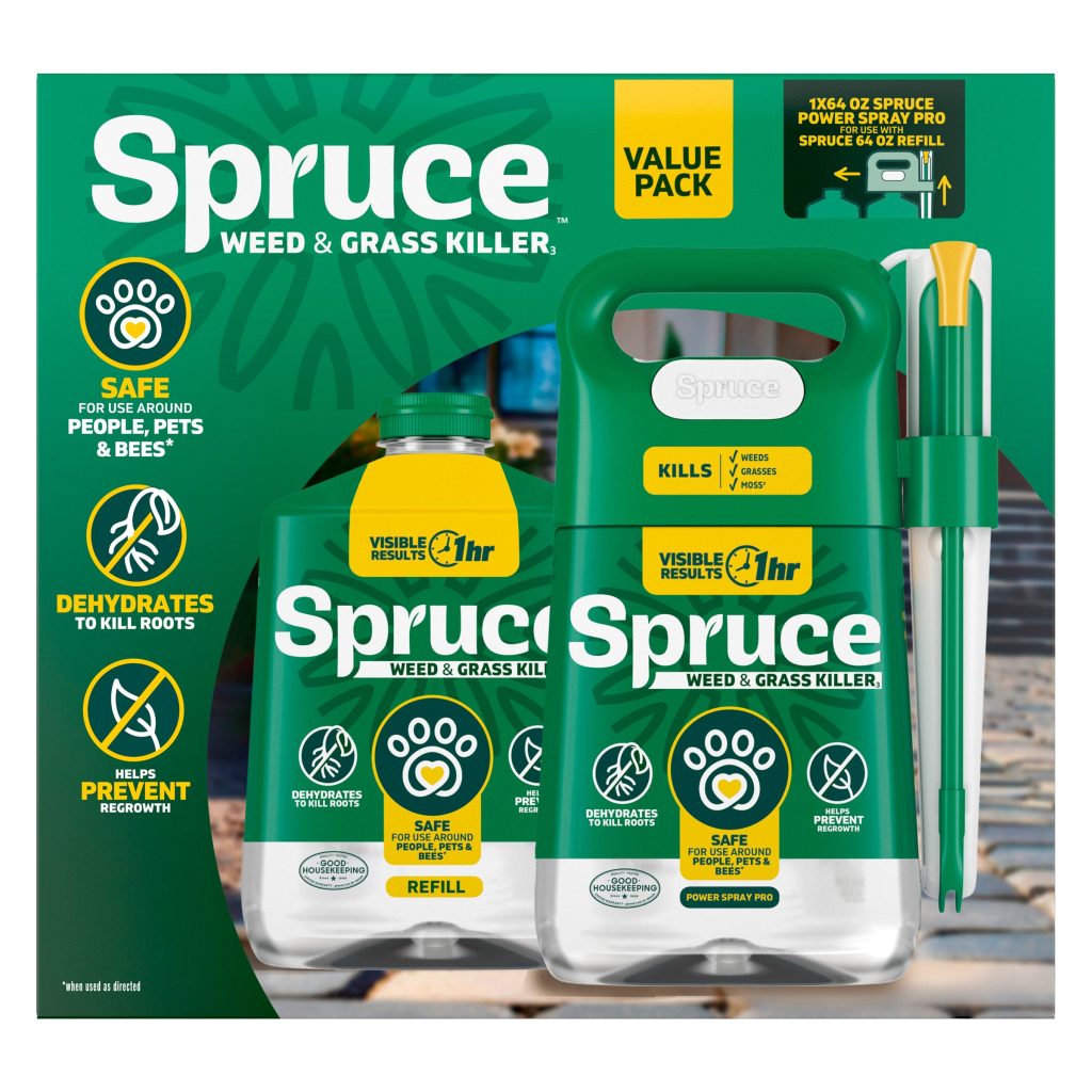 P&G SPRUCE SNAP & SPRAY WEED & GRASS KILLER