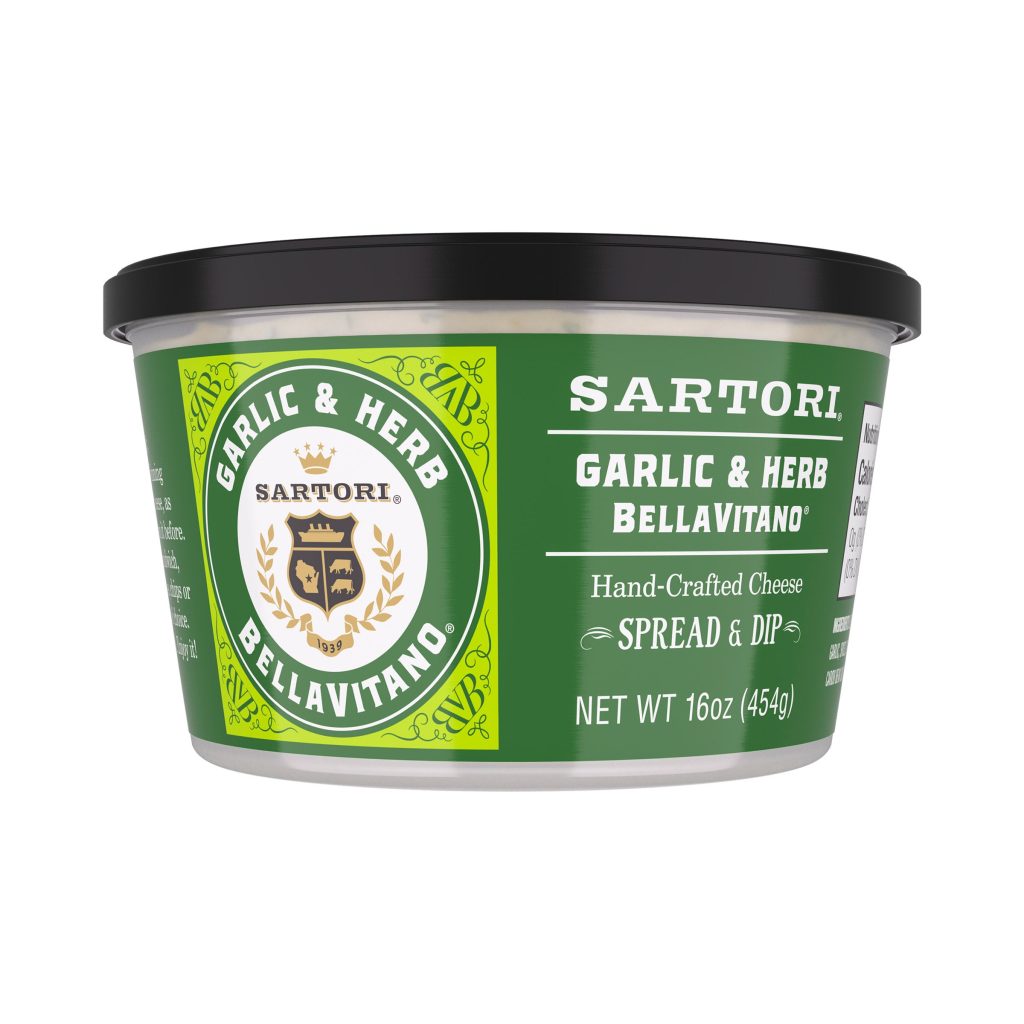 SARTORI GARLIC & HERB BELLAVITANO DIP 16 OZ