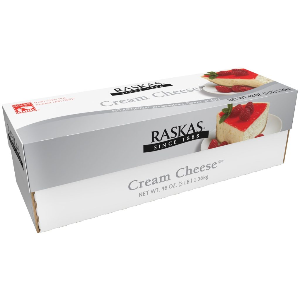 RASKAS CREAM CHEESE LOAF 3 LBS