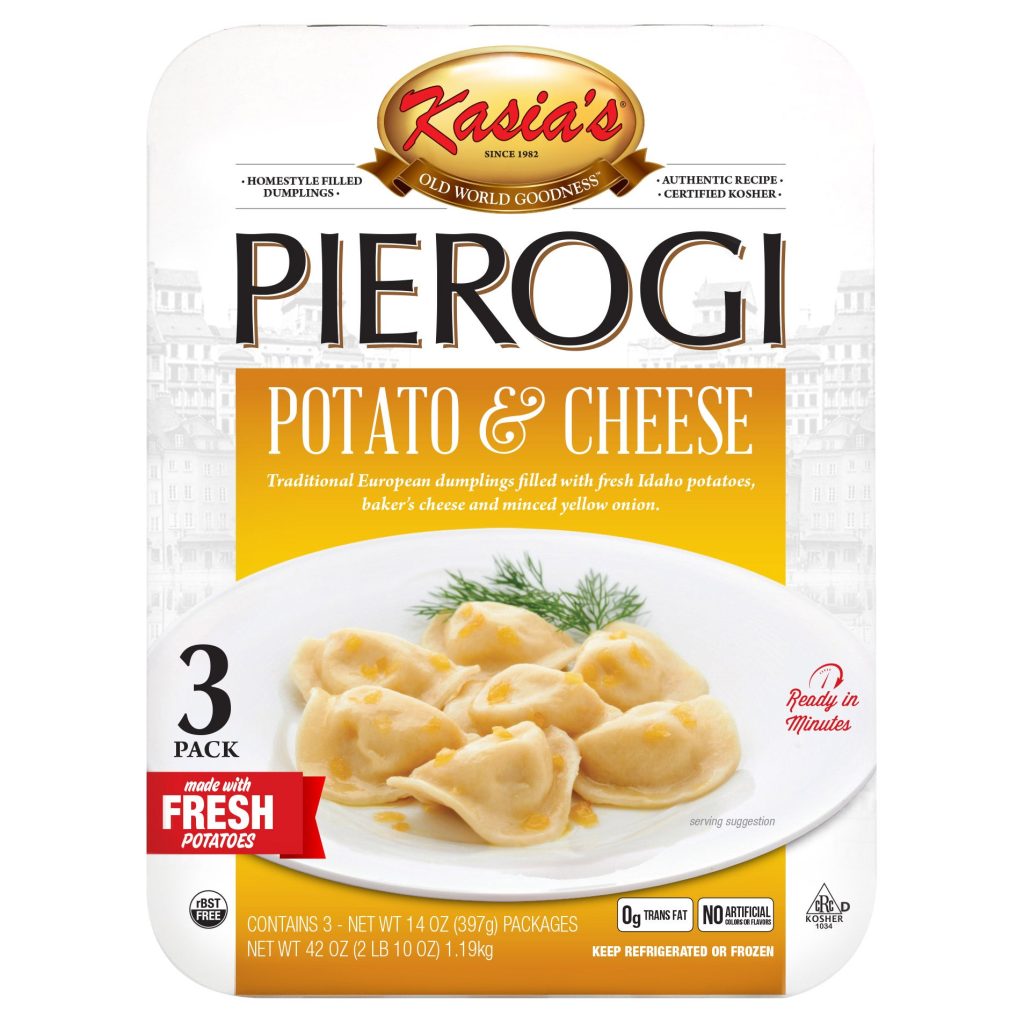 KASIA’S POTATO CHEESE PIEROGI 3/14 OZ