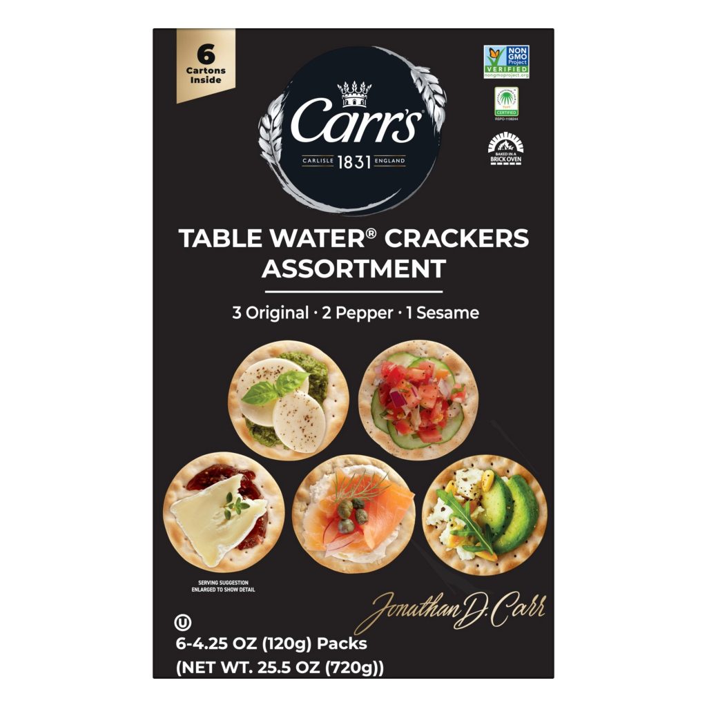 CARR’S CRACKER VARIETY PACK 6/4.25 OZ