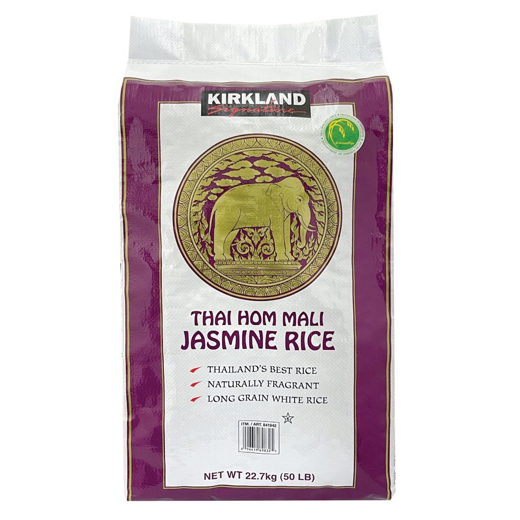 KIRKLAND SIGNATURE JASMINE RICE 50 LB – Costco Andy