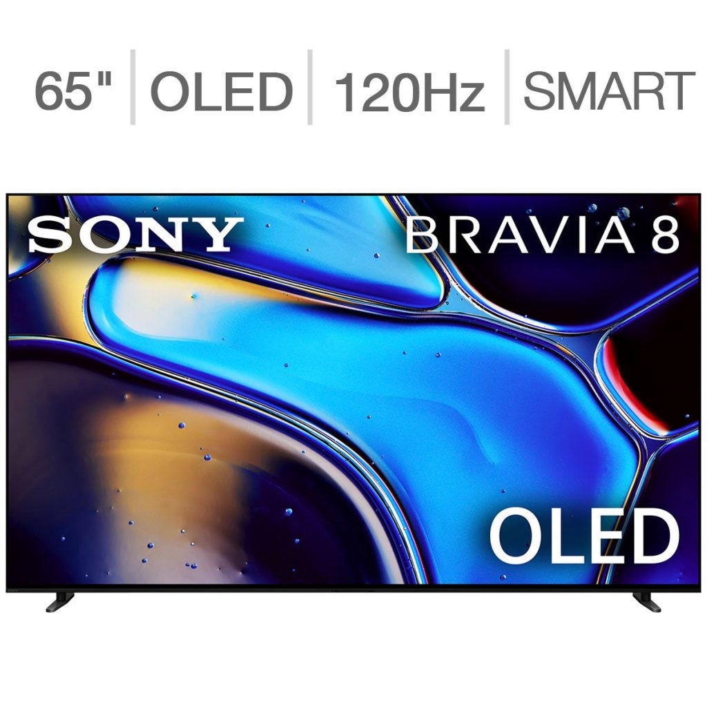 SONY 65¨ BRAVIA 8 65¨ CLASS (64.5¨ DIAG) 4K UHD OLED TV
