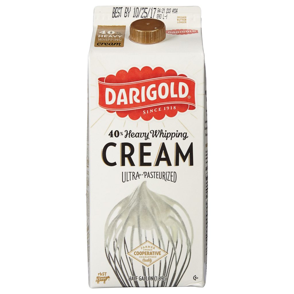 DARIGOLD HEAVY WHIPPING CREAM 1/2 GAL