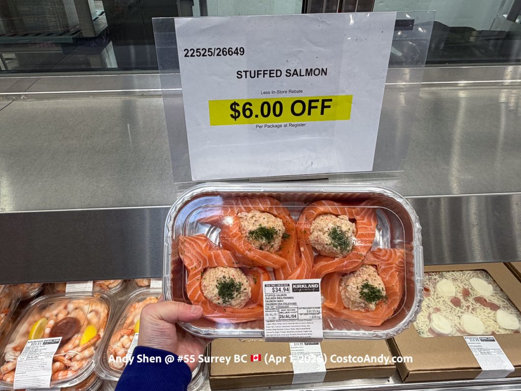STUFFED SALMON (FARMED)