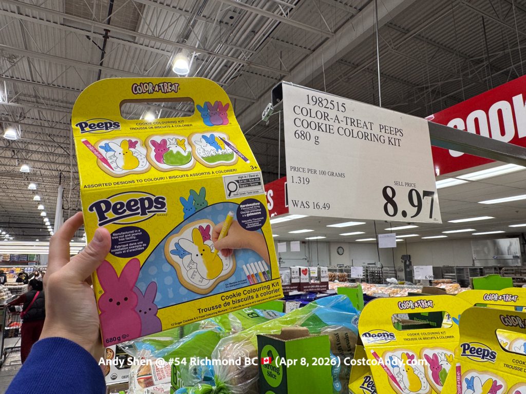 COLOR-A-TREAT PEEPS COOKIE COLORING KIT 680G