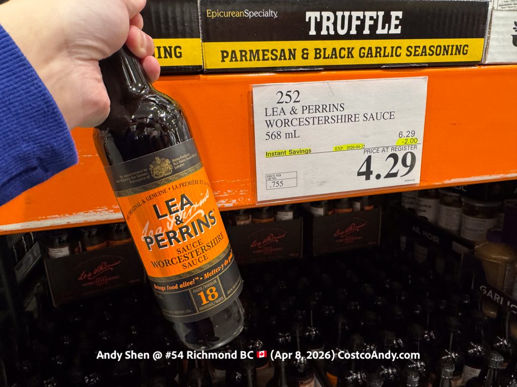 LEA & PERRINS WORCESTERSHIRE SAUCE 568 ML