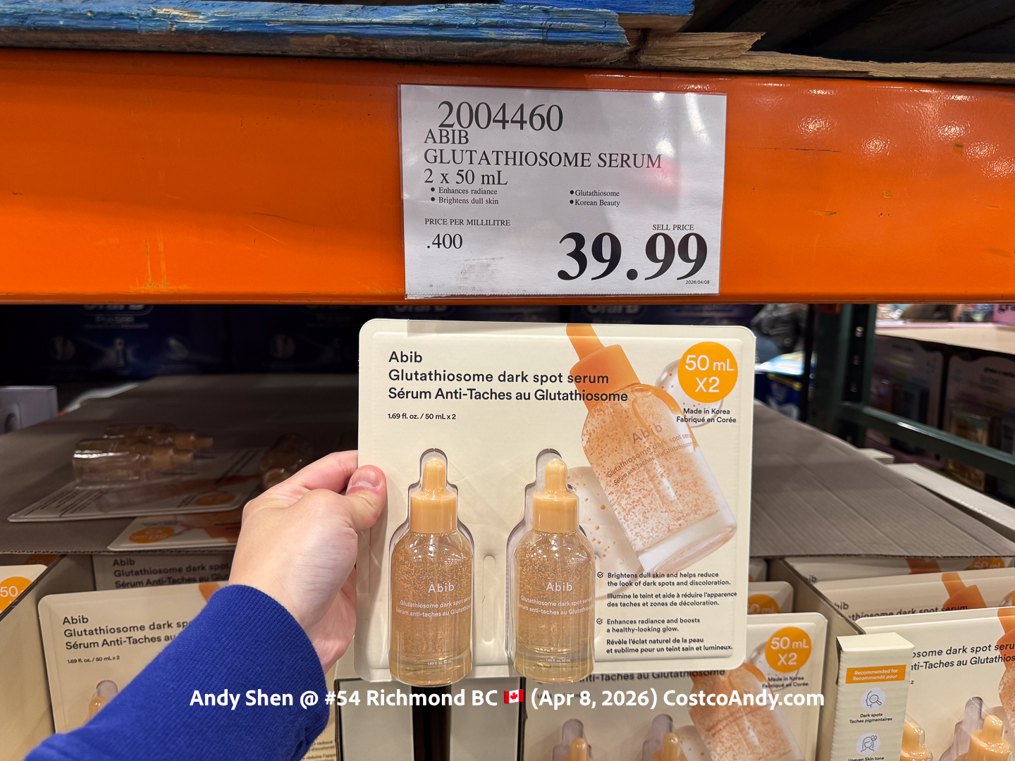 glutathione costco ABIB GLUTATHIOSOME SERUM 2X50ML – Andy I fall sick often