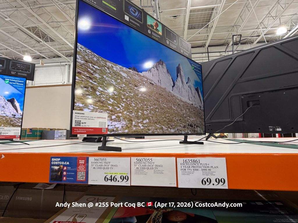 SAMSUNG 55Q7F 55″ CLASS (54.6″ DIAG) 4K UHD QLED TV