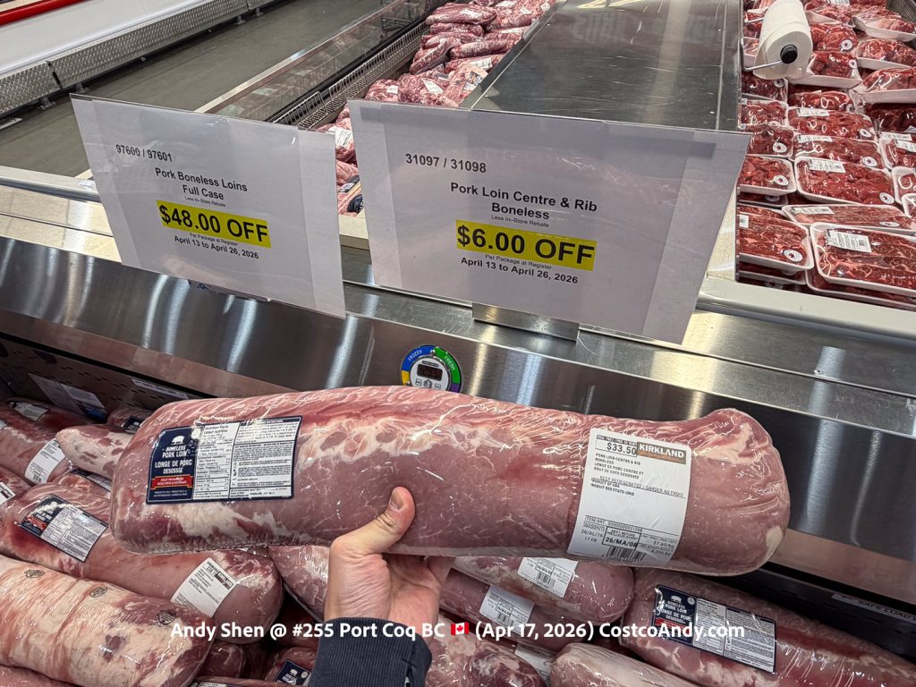 PORK LOIN CENTRE & RIB BONELESS