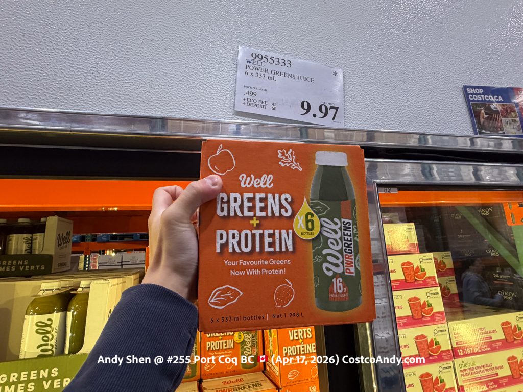 WELL POWER GREENS JUICE 6 X 333ML