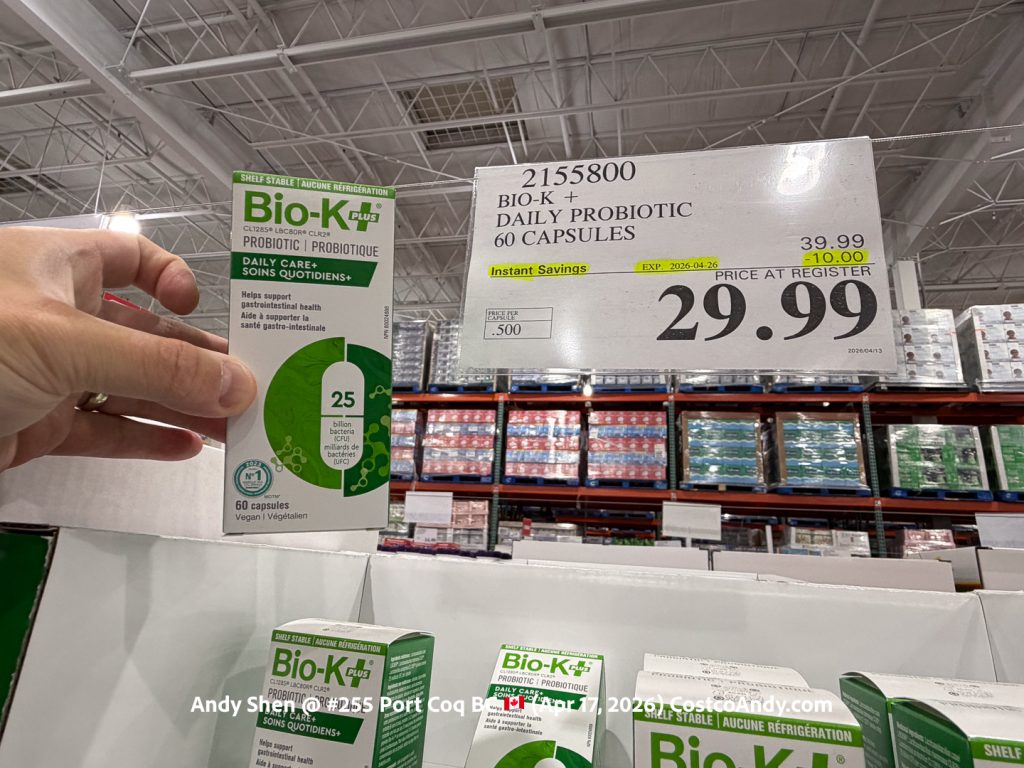 BIO-K + DAILY PROBIOTIC 60 CAPSULES