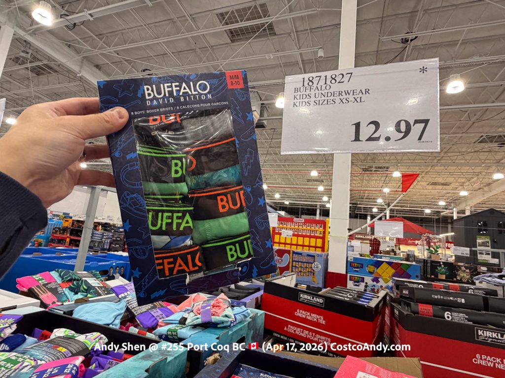 BUFFALO KIDS UNDERWEAR KIDS SIZES XS-XL
