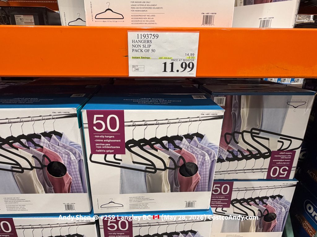 HANGERS NON SLIP PACK OF 50