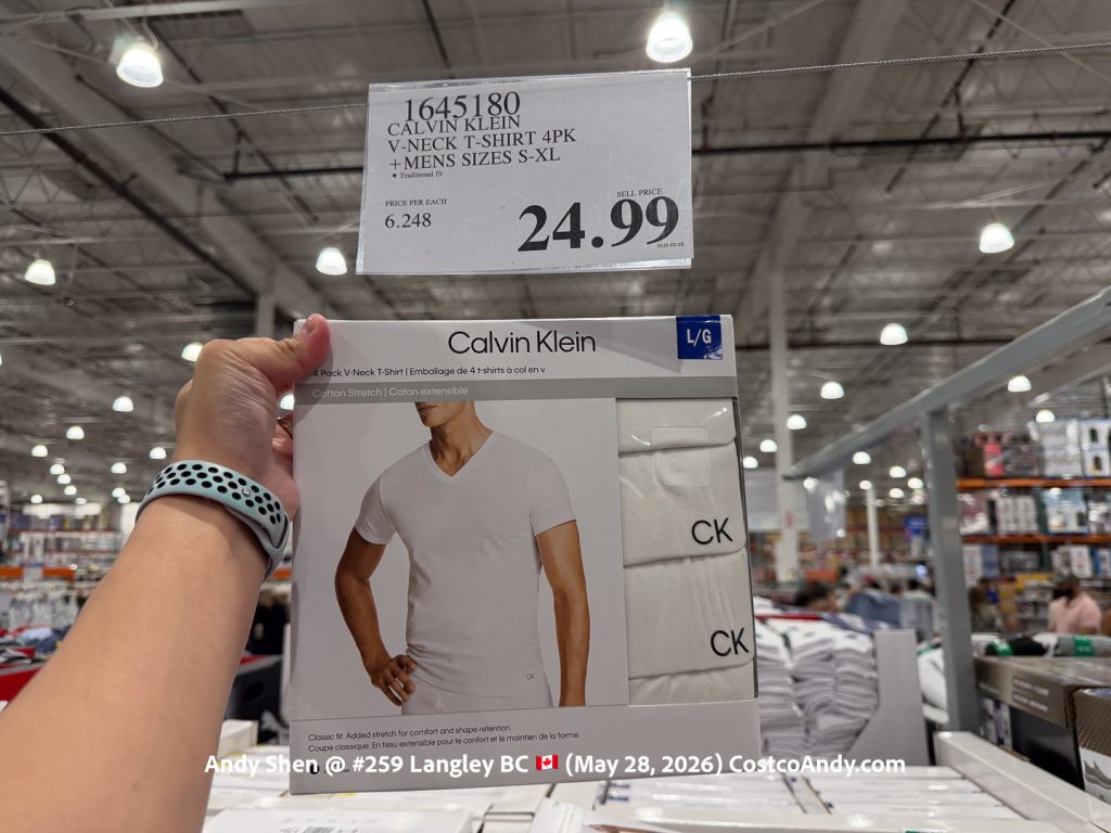 CALVIN KLEIN V-NECK T-SHIRT 4PK MENS SIZES S-XL 24.99.