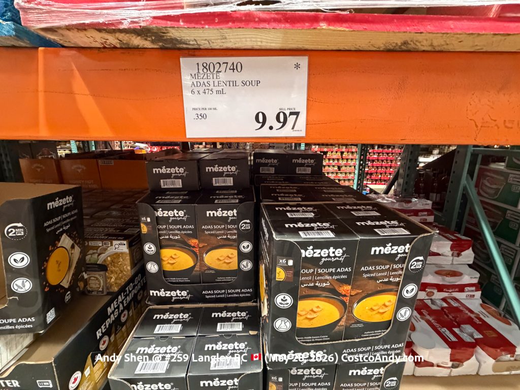 MEZETE ADAS LENTIL SOUP 6X475ML