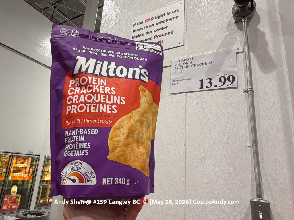 MILTON’S PROTEIN CRACKERS