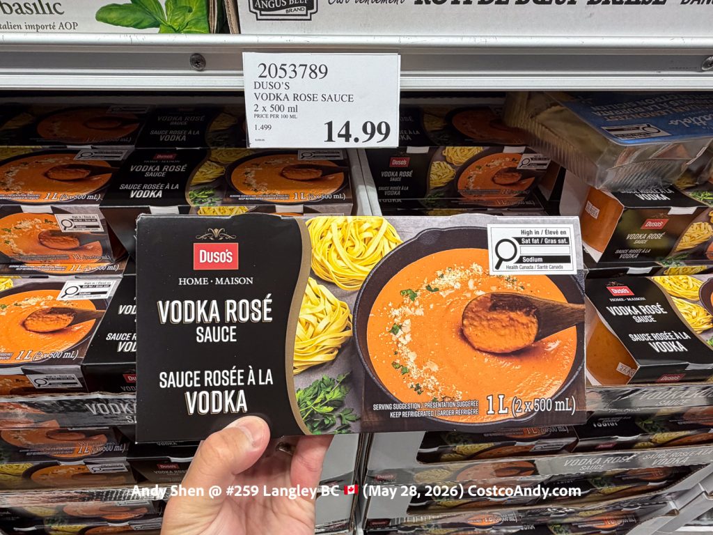 DUSO’S VODKA ROSE SAUCE