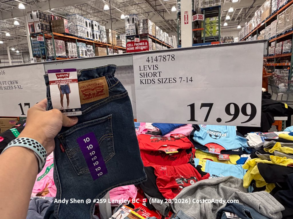 LEVIS SHORT KIDS SIZES 7-14