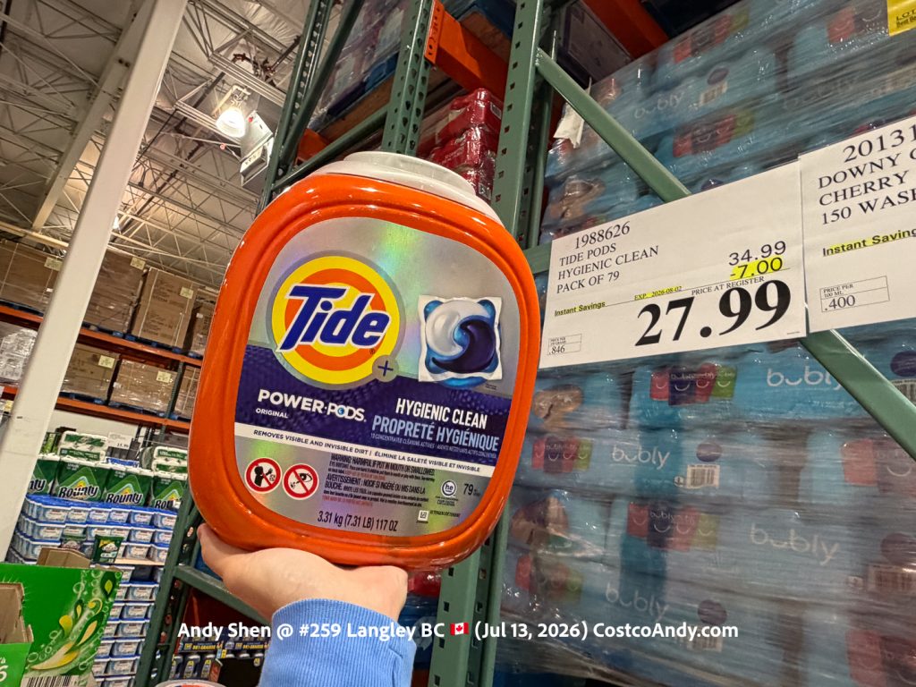 TIDE PODS HYGIENIC CLEAN PACK OF 79