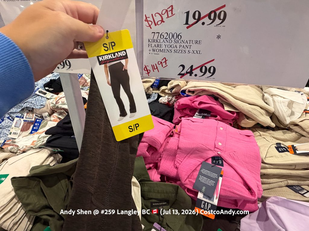 KIRKLAND SIGNATURE FLARE YOGA PANT + WOMENS SIZES S-XXL